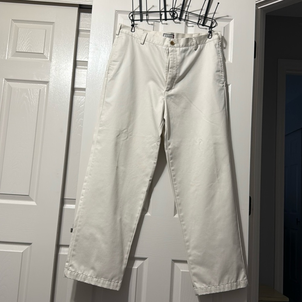 Men’s Izod flat front dress pants
